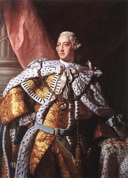 Allan Ramsay Portrait of George III, circa 1762. Germany oil painting art